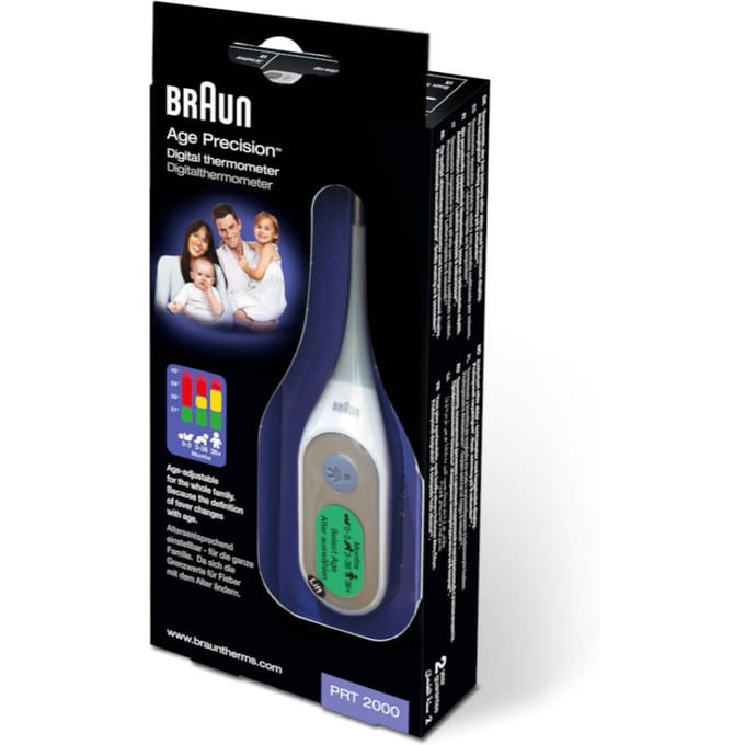 BRAUN PRT2000 leeftijdsprecisie digitale thermometer