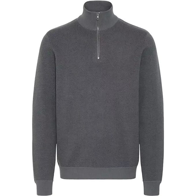 Pull met 1/2 ritssluiting van katoen en nylon Blend Baal