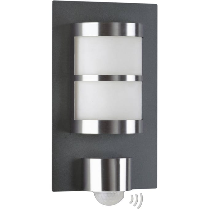 Albert Leuchten Adonia buitenwandlamp, antraciet, bewegingsmelder