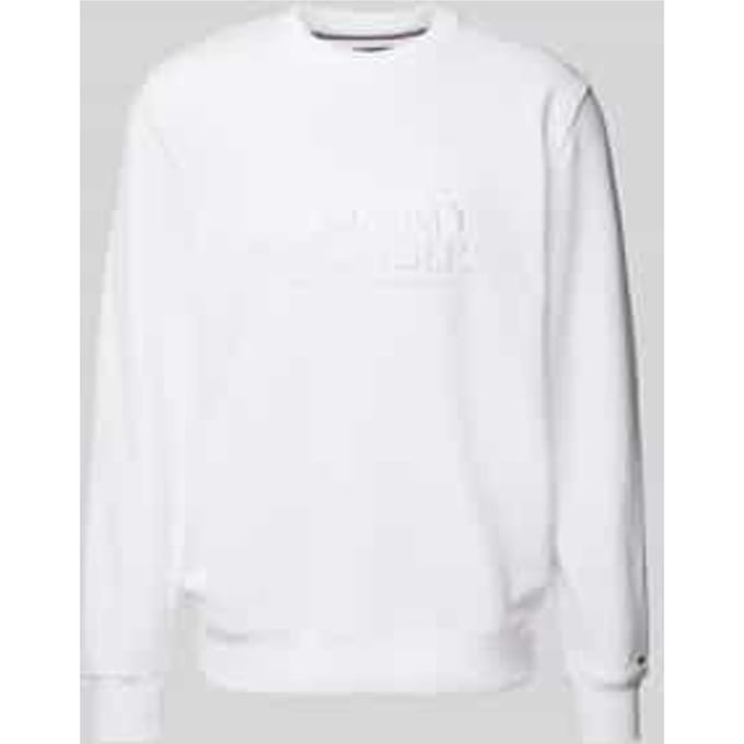 Regular fit sweatshirt van puur katoen