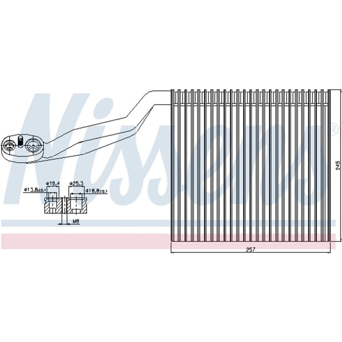 Verdamper, airconditioning NISSENS 92294
