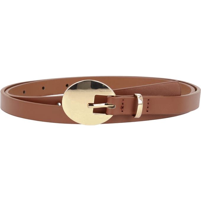 Faina riem Dames bruin