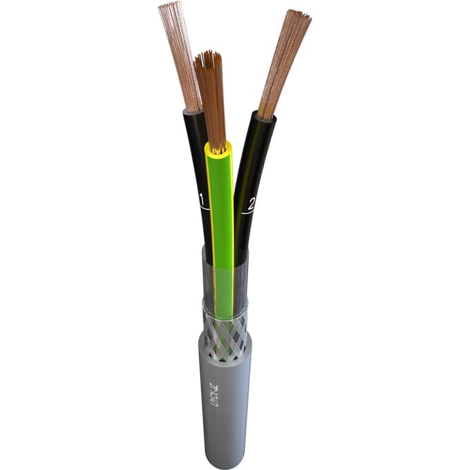 TKF LIYCY-JZ Dca Afgeschermde Besturingskabel 4x1.5mm - 167766 [5 Meters]