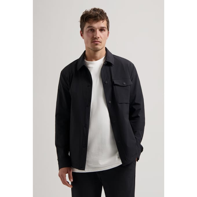 Dstrezzed Ds-lason Overshirt Black Größe: S | Casual hemden Outlet | Herren | Schwarz