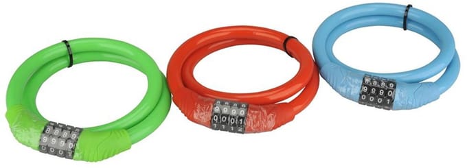 Kabelslot voor fiets, diverse lengtes 650 mm
