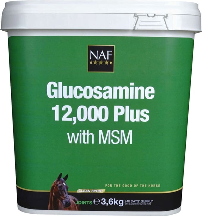 NAF Glucosamine 12.000 Plus with MsM 3.6 kg . - 3.6 KG
