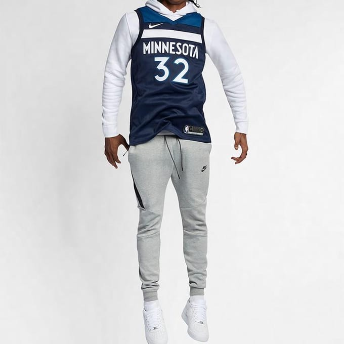 Nike NBA Basketbalshirt Heren 864491-420 S