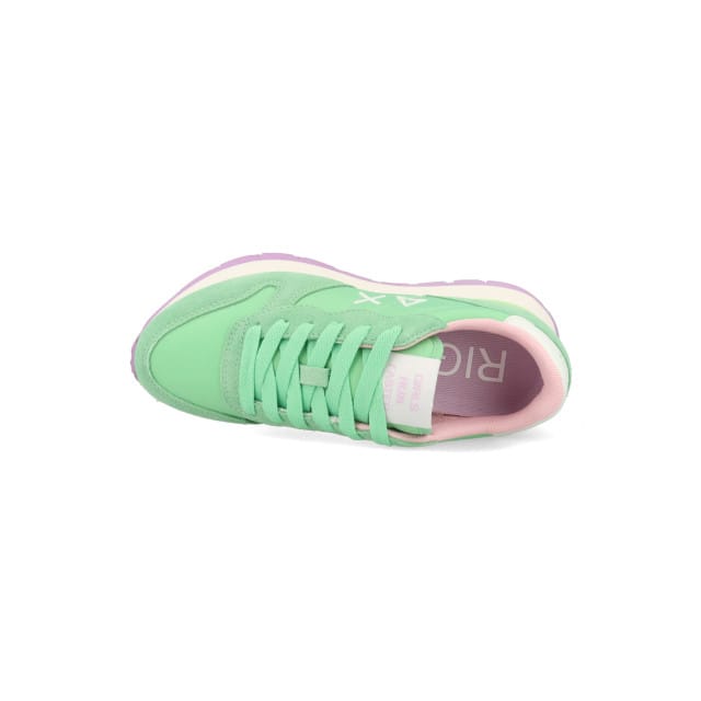 Sun68 -Dames - groen licht - sneakers - maat 38
