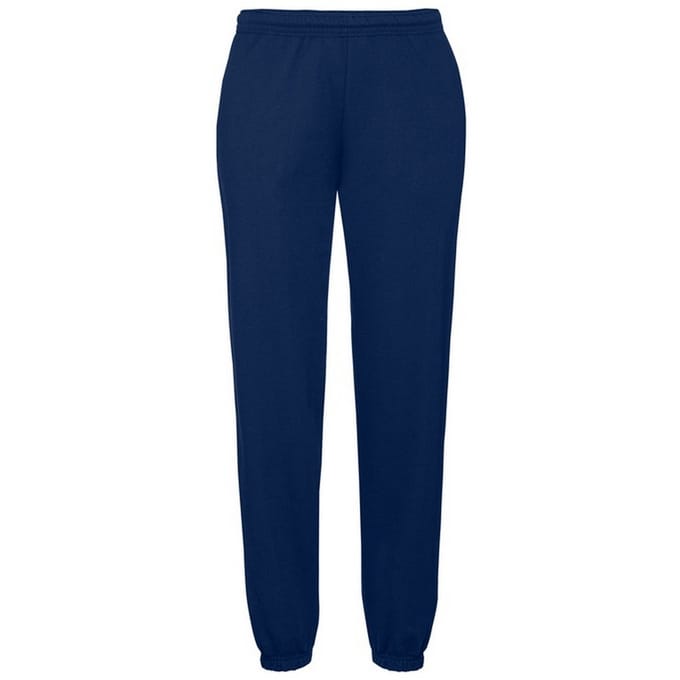 Fruit of the Loom Heren Klassiek Elastisch Manchet Joggingbroek (Marine)