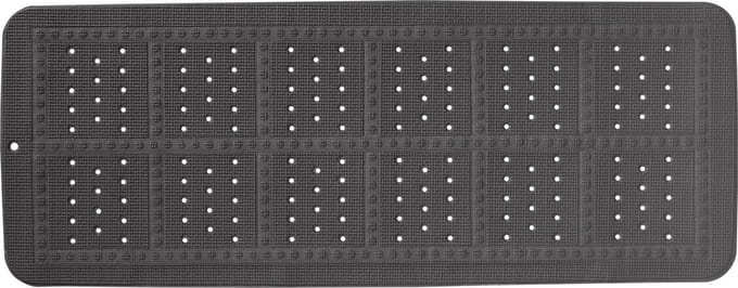 Sealskin Unilux - Antislipmat 35x90 cm - PVC - Antraciet