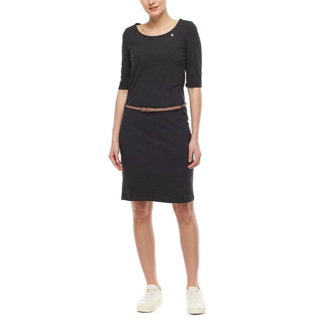 Ragwear jurk tamila Donkergrijs-Xl (42)