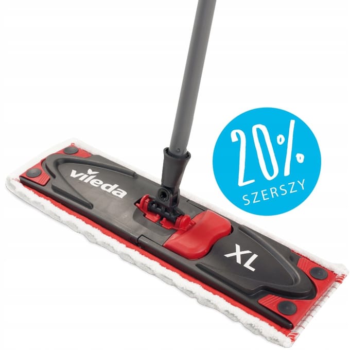 Vileda Ultramax XL Vloerwisser - Extra Breed voor Snel Schoonmaken