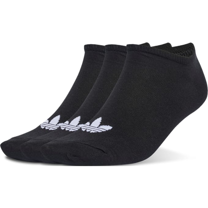 Adidas Liner Socks 3 Pairs Sokken Unisex - Zwart - Maat 43-45 - Poly (Polyester)