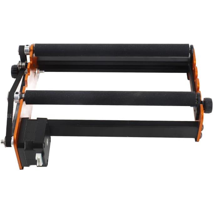 Laser Roterende Roller Graveer Module M2 Laser Graveerapparaat Y-as Roterende 360 Graden Roller voor ACMER P1 P2 black