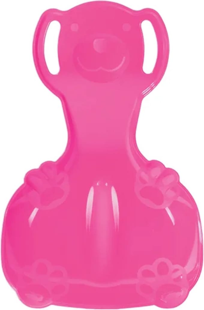Prosperplast - Slee - Polar Bear 2 van kunststof Sneeuwglijbaan - Roze
