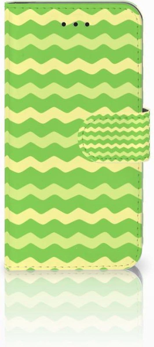 Apple iPhone X | Xs Telefoon Hoesje Waves Green
