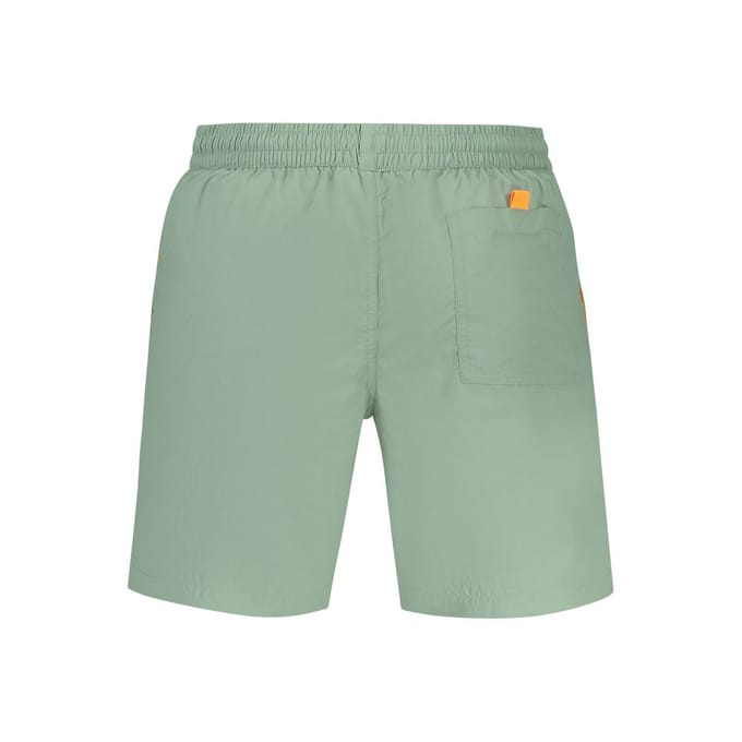 Noorwegen 1963 Verde Poliammide Heren Zwem Boxer