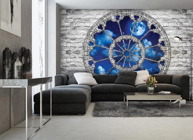 Poster | Blauw | 104 x 70,5 cm