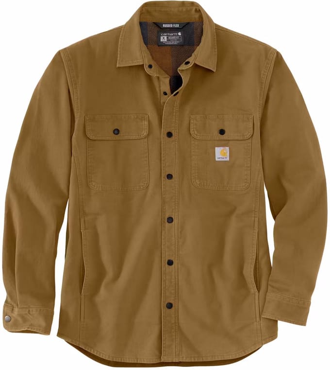 Carhartt Canvas Fleece Lined Overhemd -