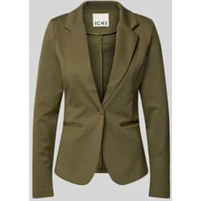Slim fit blazer met paspelzakken, model 'KATE'