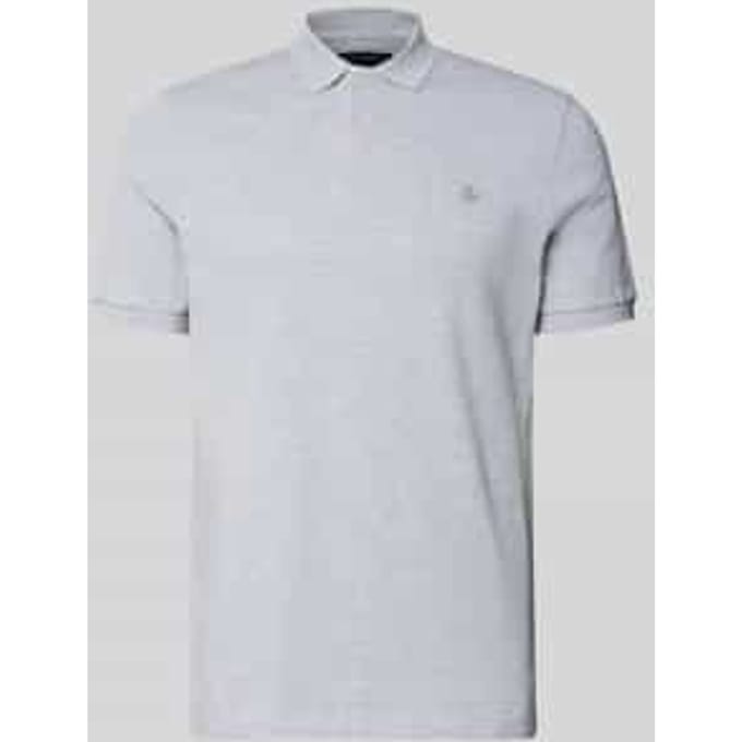 Poloshirt in fijn gestructureerde look