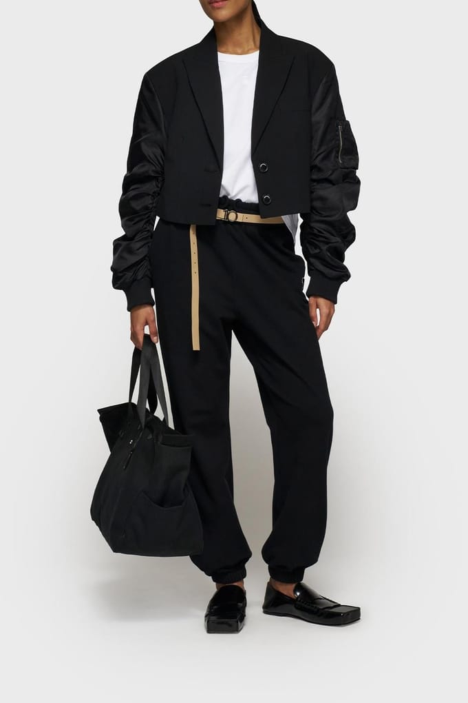 10DAYS Bomber Blazer Black Größe: M | Blazer Outlet | Damen | Schwarz