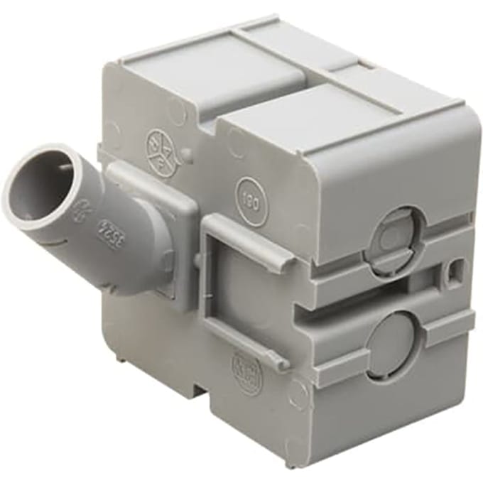 Wanddoos 16mm 40mm Diep Met Kabelinvoer - 7126.310 [2 Stuks]