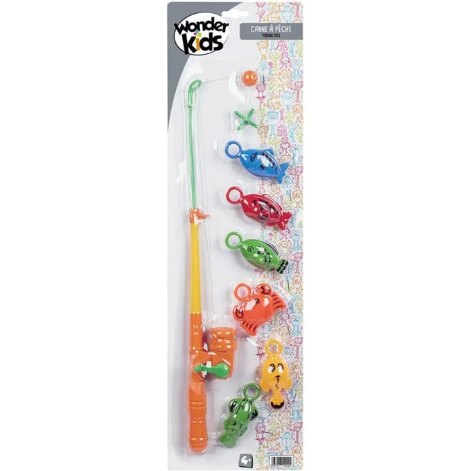 6 vissen hengel Wonderkids