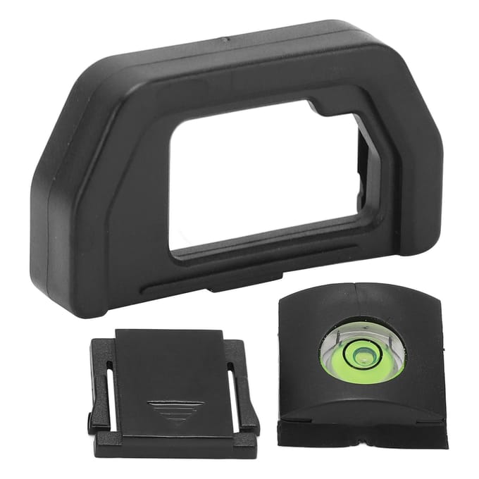 Zoeker Oogschelp Flitsschoen Afdekking Horizonniveau Sets voor EM5 II EM10 II Camera Serie black