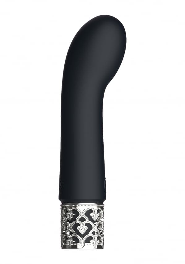 Royal Gems - Bijou Oplaadbare G-spot Vibrator - Zwart