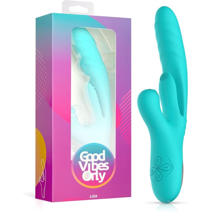 Good Vibes Only - Lisa Stotende Rabbit Vibrator met G-Spot stimulator