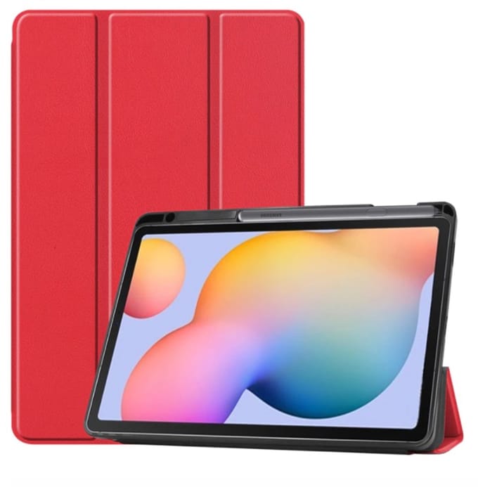 EtuiTab - Galaxy Tab S6 Lite Beschermhoes - Roze - Met Pennenhouder