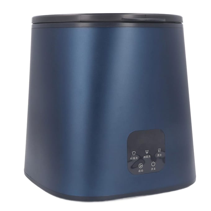 Mini Wasmachine DC12V 5L Capaciteit 12000P 15W Opladen Automatische Kleine Wasmachine gray