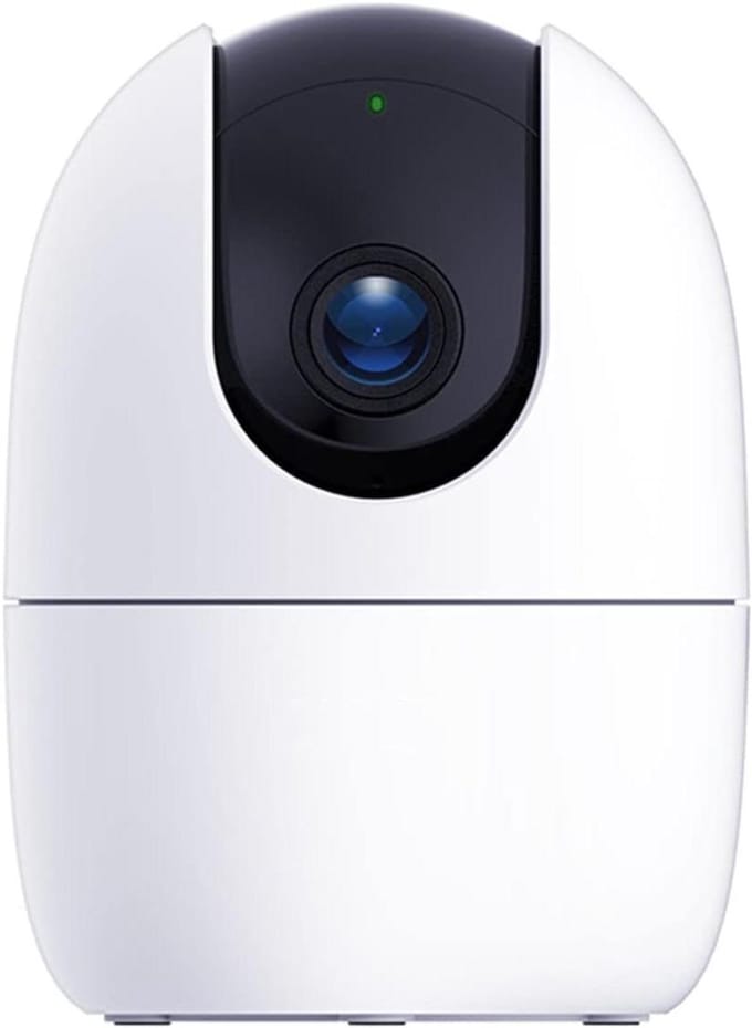 Beveiligingscamera Binnen - WIFI Camera - Huisbewaking - Menselijke Detectie - 1080p - Wit
