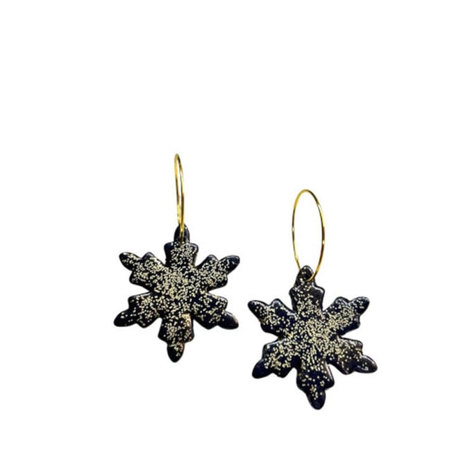2 Love it Kerstster - Oorbellen - Polymeerklei - 4.5 x 3 cm