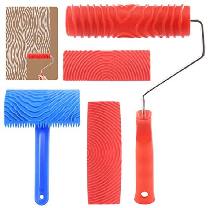Houtnerf Schilderen Tool Set voor DIY Muurdecoratie