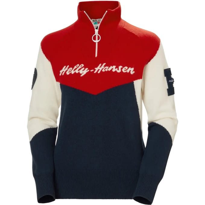 Helly Hansen W APRES KNITTED SWEATER - Trui - Marineblauw - m