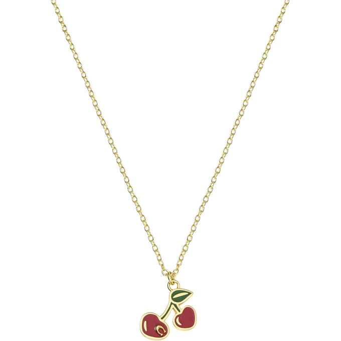 COACH Collier Cerise CG084-GD-RD Gold|F|Basic Packaging-Box Not Included white