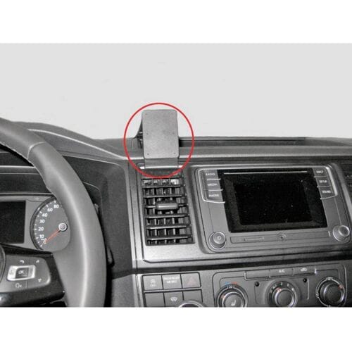 Brodit ProClip VW Caravelle/T6 Transporter/Pickup (Bj. 16-20) Dashboard Telefoonhouder voor in de auto