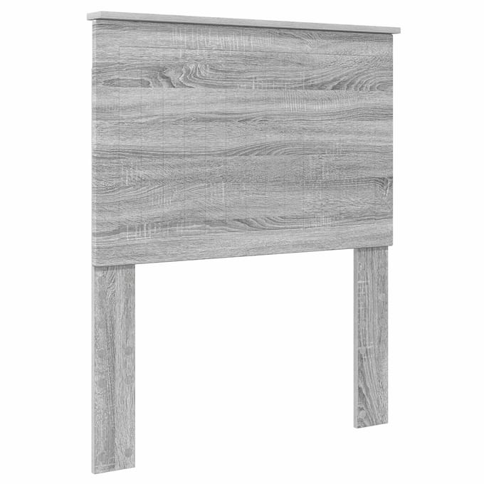 vidaXL Hoofdbord Grijs Sonoma Bewerkt hout