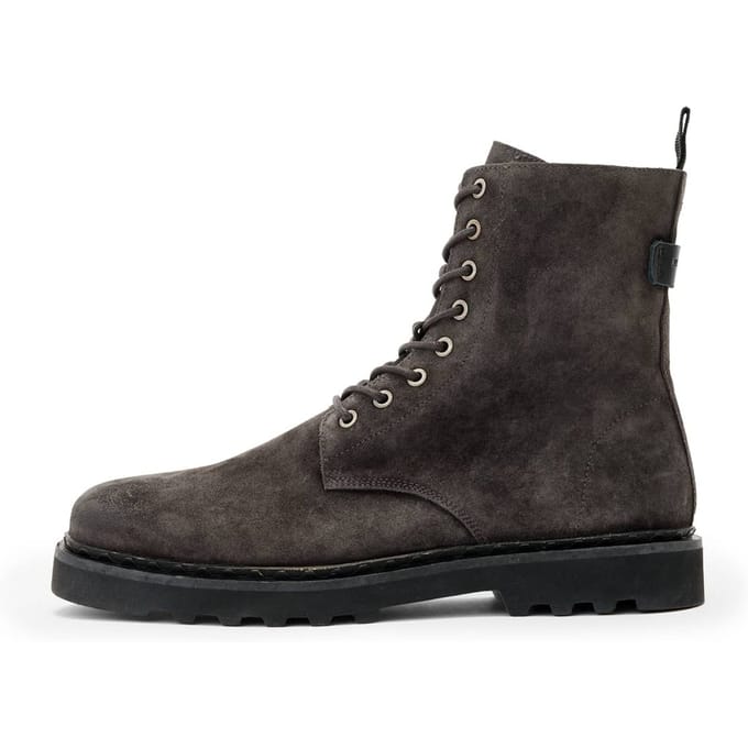 AllSaints Skiff Military Boot Warm Grey Taglia: 43 | Stivali Outlet | Uomo | Grigio
