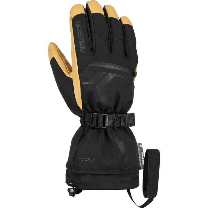 Reusch Down Spirit Gtx - Skihandschoenen Black / Camel 9