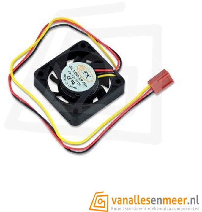 12v cooling fan 40x40x10 3-pin