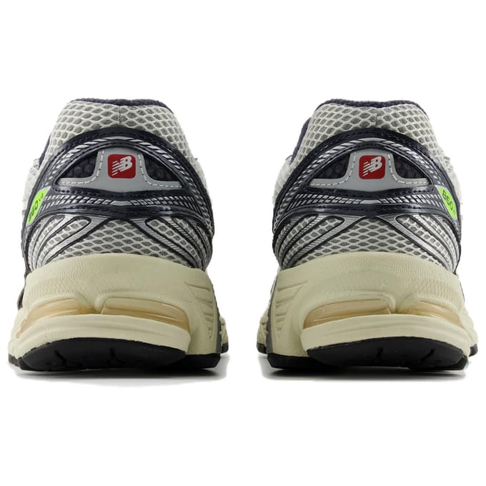 New Balance 860v2 Wit Zwart Neon Unisex Sneakers ML860SN2 36 gray