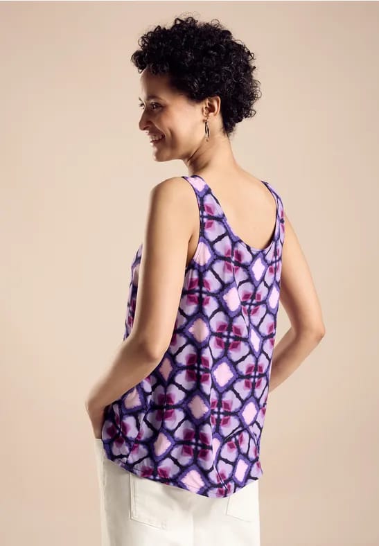 Blousetop met print