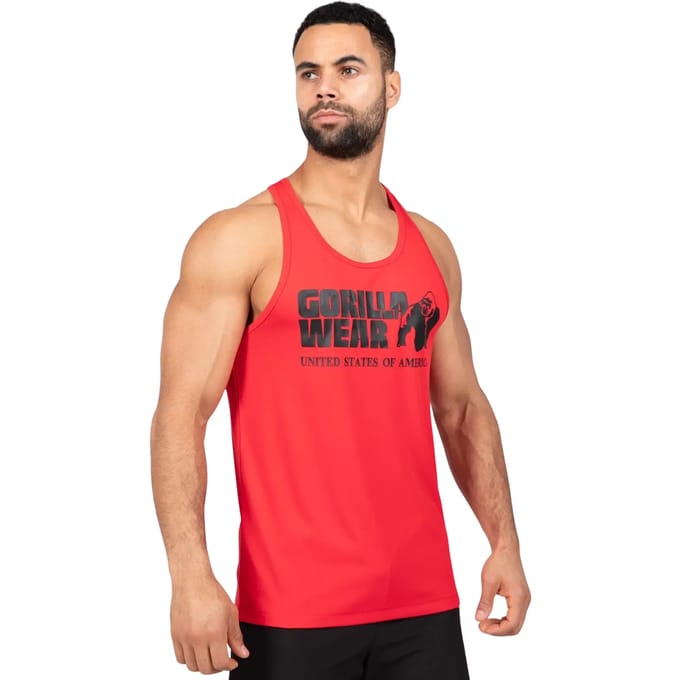 Gorilla Wear Classic Training Tank Top - Rood - S