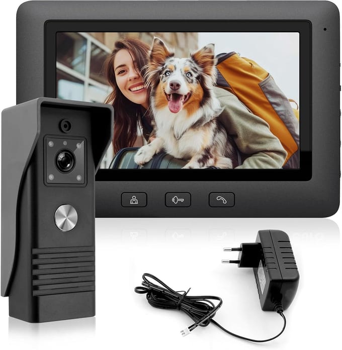 ApexArte® Deurbellen met Camera - Video Deurbel - Draadloos - Full HD