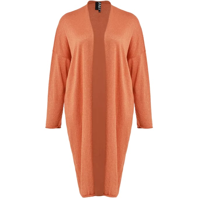 Lange gebreide cardigan dames Mat Fashion Lurex