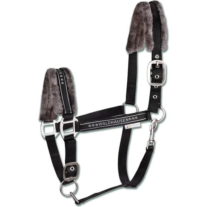 Paardenhalster met bont Waldhausen Elegant