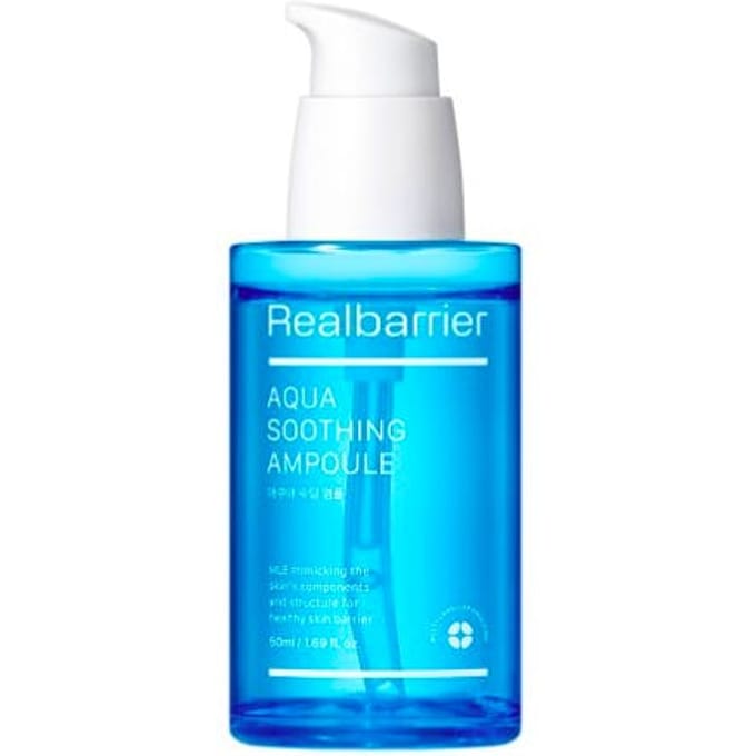Real Barrier, Aqua Soothing Ampoule, 50ml (1.69fl oz) white
